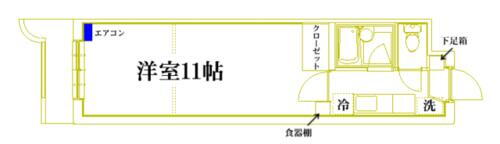 富山県富山市磯部町２丁目 安野屋駅 1K マンション 賃貸物件詳細