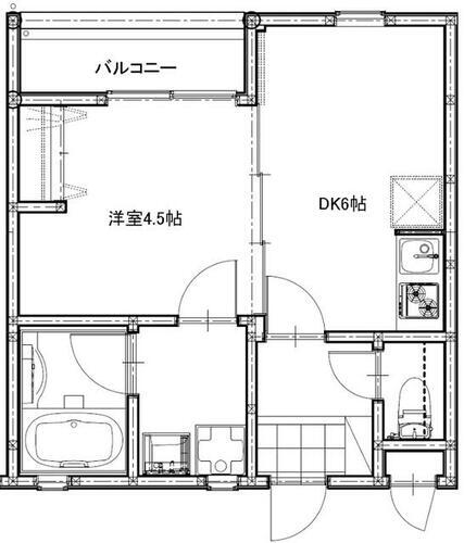 東京都世田谷区代沢１丁目 池ノ上駅 1DK アパート 賃貸物件詳細