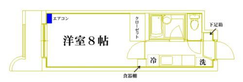 富山県富山市安野屋町３丁目 安野屋駅 1K マンション 賃貸物件詳細