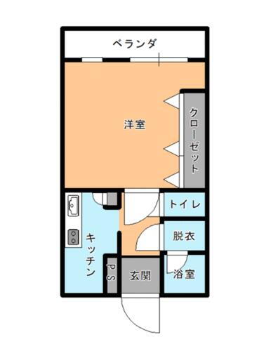 栃木県小山市城東１丁目 小山駅 1K アパート 賃貸物件詳細