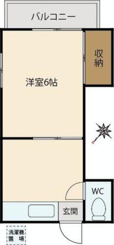 東京都世田谷区喜多見８丁目 喜多見駅 1K アパート 賃貸物件詳細