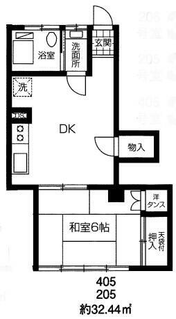 東京都立川市富士見町１丁目 西立川駅 1DK マンション 賃貸物件詳細