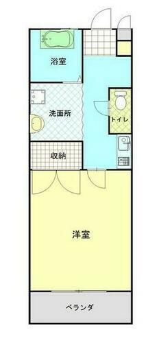 鹿児島県鹿児島市田上１丁目 中洲通駅 1K マンション 賃貸物件詳細