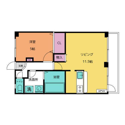 熊本県熊本市東区尾ノ上１丁目 健軍校前駅 1LDK マンション 賃貸物件詳細