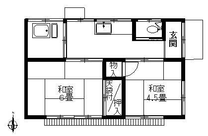 上代継貸家 平屋建て