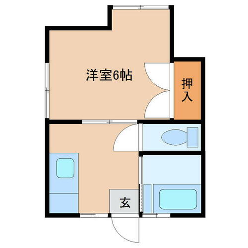 宮城県仙台市宮城野区平成１丁目 苦竹駅 1DK アパート 賃貸物件詳細
