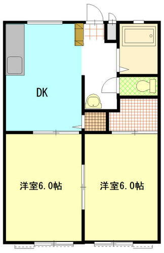 栃木県塩谷郡高根沢町大字平田 仁井田駅 2DK アパート 賃貸物件詳細