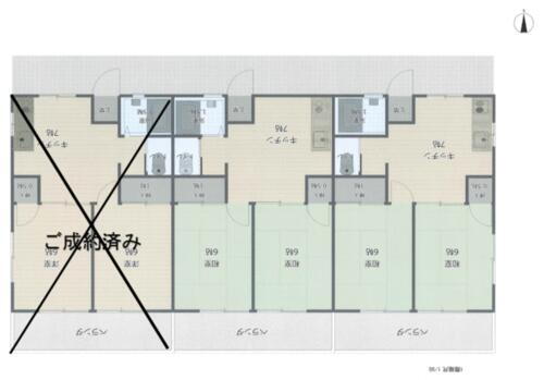 神保アパート富士見が丘２丁目 2階 2DK 賃貸物件詳細