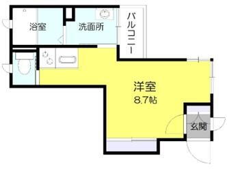 宮城県仙台市若林区沖野１丁目 長町一丁目駅 ワンルーム アパート 賃貸物件詳細