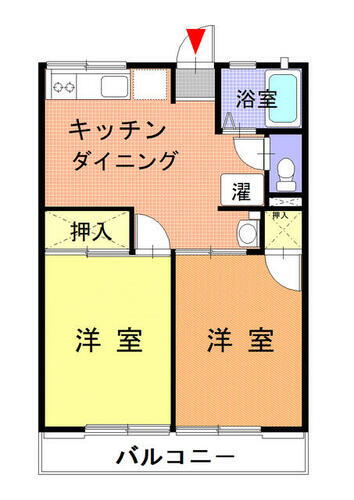 神奈川県小田原市飯田岡 富水駅 2DK アパート 賃貸物件詳細