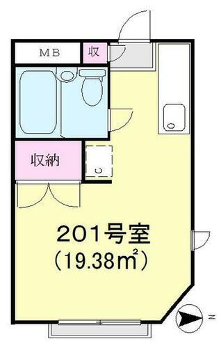 神奈川県横浜市港北区日吉本町５丁目 日吉本町駅 1K アパート 賃貸物件詳細