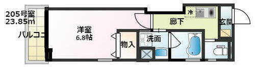 東京都大田区萩中２丁目 糀谷駅 1DK マンション 賃貸物件詳細