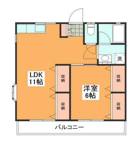 東京都昭島市福島町２丁目 東中神駅 1LDK アパート 賃貸物件詳細