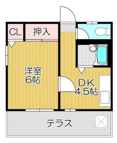 熊本県熊本市中央区黒髪４丁目 坪井川公園駅 1DK アパート 賃貸物件詳細