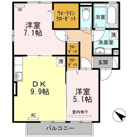 長崎県大村市西大村本町 諏訪駅 2DK アパート 賃貸物件詳細