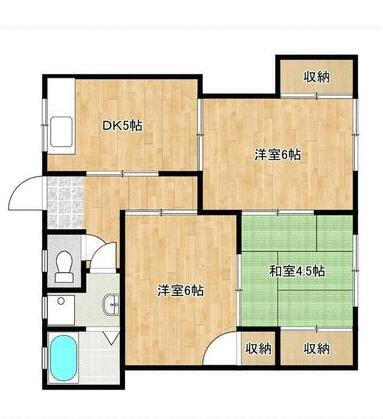 熊本県熊本市南区幸田１丁目 3DK アパート 賃貸物件詳細