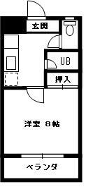 熊本県熊本市東区新南部３丁目 1K マンション 賃貸物件詳細