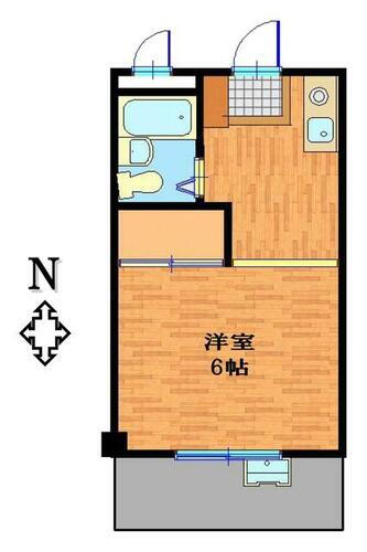 ＫＭハイム 1階 ワンルーム 賃貸物件詳細