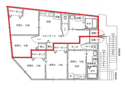 熊本県八代市萩原町１丁目 2階建