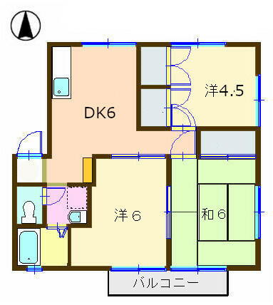 静岡県駿東郡清水町徳倉 沼津駅 3DK アパート 賃貸物件詳細