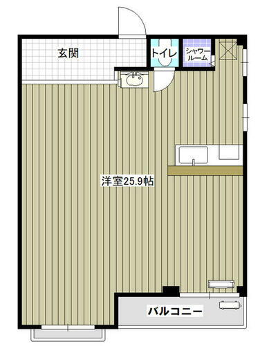 リバーサイド５２６ 3階 ワンルーム 賃貸物件詳細