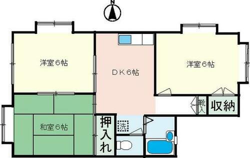 東京都東大和市南街１丁目 東大和市駅 3DK アパート 賃貸物件詳細