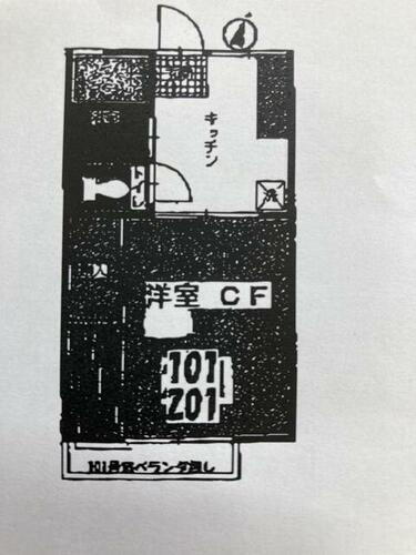 千葉県千葉市中央区末広２丁目 本千葉駅 1K アパート 賃貸物件詳細