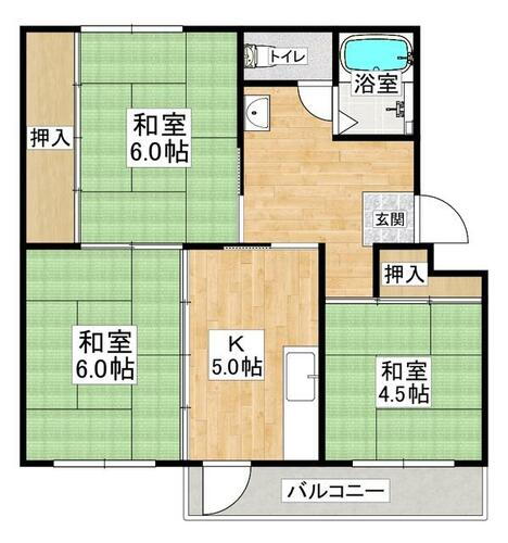 東垂水 5階 3DK 賃貸物件詳細