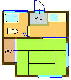 東京都八王子市山田町 めじろ台駅 1K アパート 賃貸物件詳細