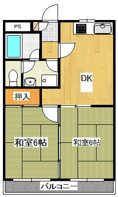 埼玉県川越市南大塚４丁目 南大塚駅 2DK マンション 賃貸物件詳細