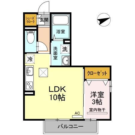 香川県坂出市築港町１丁目 坂出駅 1LDK アパート 賃貸物件詳細