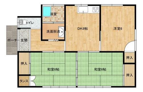 宮崎県都城市吉尾町 日向庄内駅 3DK 一戸建て 賃貸物件詳細