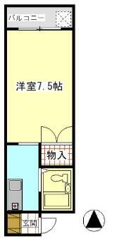 香川県高松市西宝町１丁目 昭和町駅 1K マンション 賃貸物件詳細