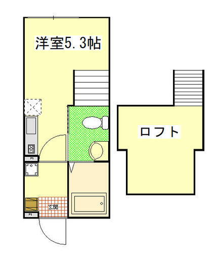 神奈川県横浜市神奈川区入江１丁目 大口駅 1K アパート 賃貸物件詳細
