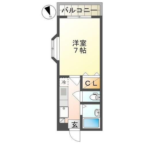 長崎県長崎市上西山町 諏訪神社駅 1K アパート 賃貸物件詳細