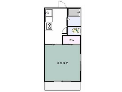 埼玉県熊谷市平戸 熊谷駅 1K アパート 賃貸物件詳細