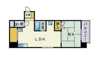 ライフ・モア高取 4階 1LDK 賃貸物件詳細