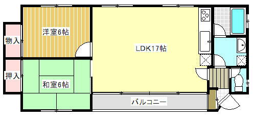 千葉県千葉市緑区あすみが丘２丁目 土気駅 2LDK マンション 賃貸物件詳細