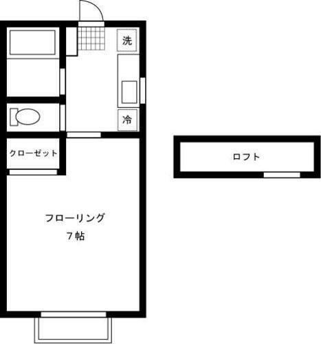 宮城県仙台市若林区若林３丁目 河原町駅 1K アパート 賃貸物件詳細