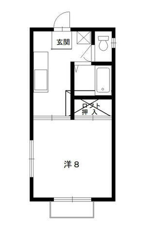 岩手県盛岡市門１丁目 仙北町駅 1K アパート 賃貸物件詳細
