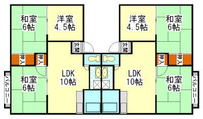 サンシティー笹平 2階建