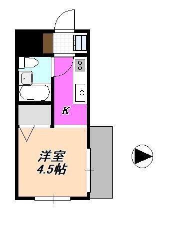 神奈川県相模原市中央区相模原４丁目 相模原駅 1K マンション 賃貸物件詳細