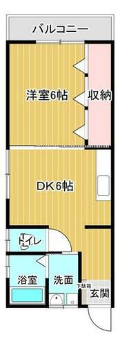 愛媛県松山市束本１丁目 福音寺駅 1DK マンション 賃貸物件詳細