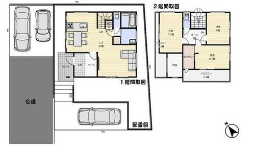 三重県四日市市波木町 2階建