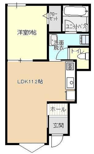 岩手県胆沢郡金ケ崎町西根大谷 金ケ崎駅 1LDK アパート 賃貸物件詳細