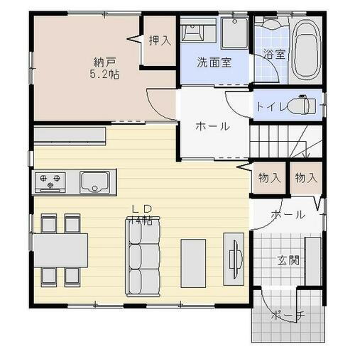 福島県会津若松市西年貢２丁目 2階建 