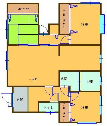 鹿児島県鹿児島市岡之原町 3LDK アパート 賃貸物件詳細