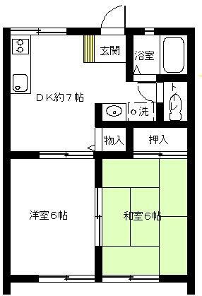 埼玉県加須市大門町 加須駅 2DK アパート 賃貸物件詳細