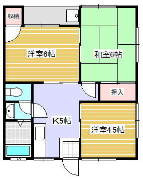 千葉県市原市東国分寺台５丁目 五井駅 3K アパート 賃貸物件詳細