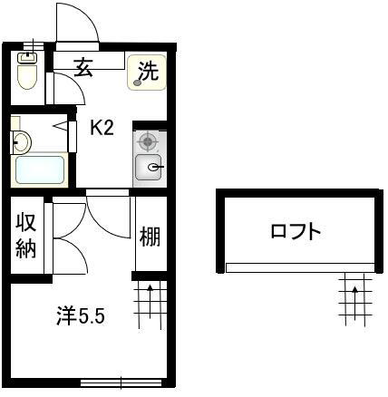 ライトハウス 1階 1K 賃貸物件詳細